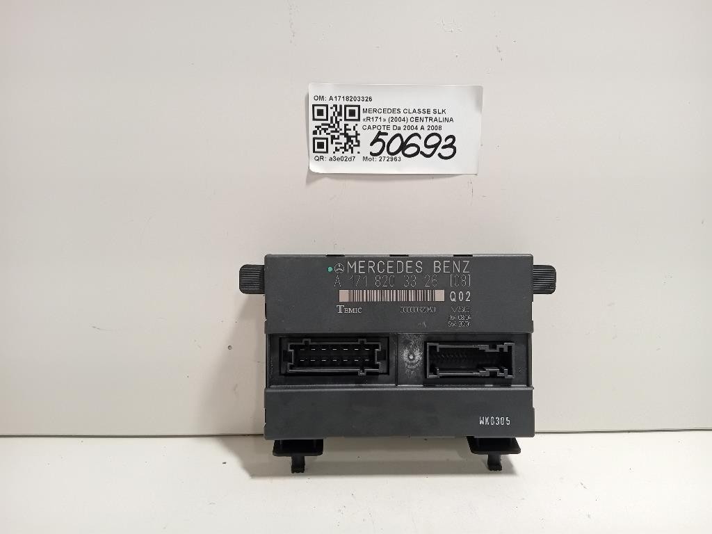 Centralina Capote A1718203326 Mercedes Classe SLK R171 2004