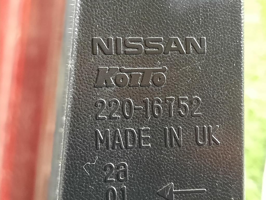 Fanale POST SX 220-16752 SX Nissan NOTE I 2006