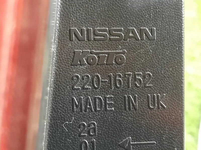 Fanale POST SX 220-16752 SX Nissan NOTE I 2006