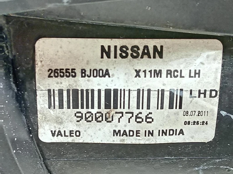 Fanale POST SX 26555JX31A Nissan Nv200 2009