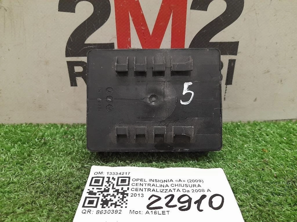 Centralina Chiusura Centralizzata 13334217 Opel Insignia A 2009
