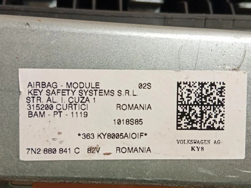 Air-bag Ginocchia DX 7N2 880 841 C Volkswagen Sharan IV 2010