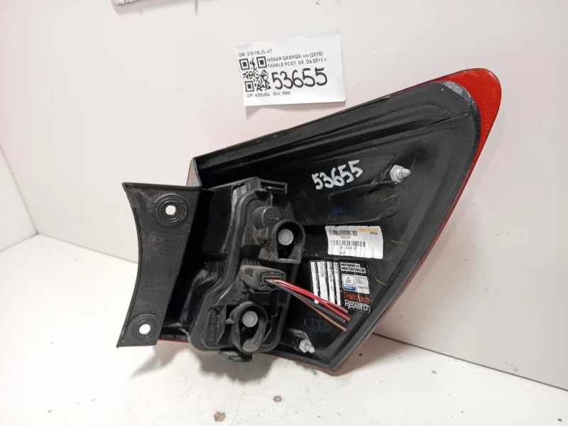 Fanale POST SX 215-19L3L-UT Nissan Qashqai I 2010