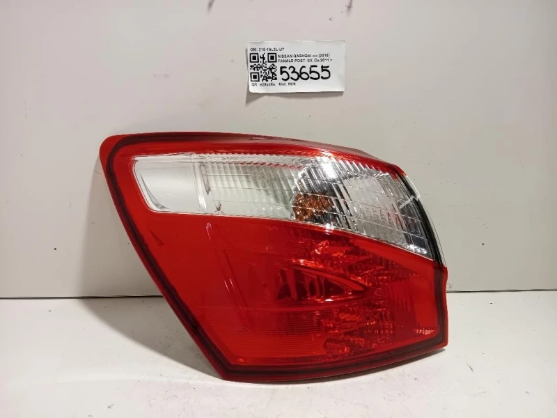 Fanale POST SX 215-19L3L-UT Nissan Qashqai I 2010