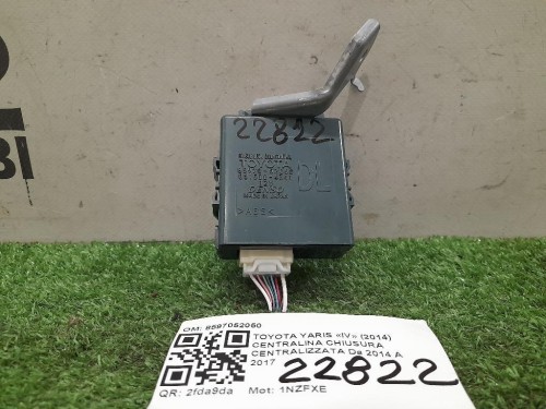 Centralina Chiusura Centralizzata 8597052050 Toyota Yaris IV 2014