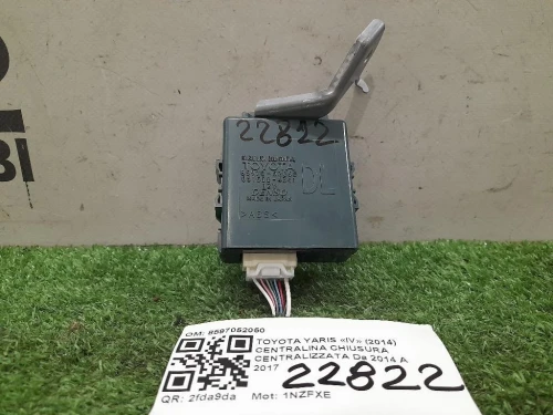 Centralina Chiusura Centralizzata 8597052050 Toyota Yaris IV 2014
