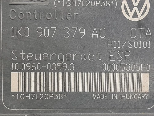 ABS Gruppo ANT 1K0907379AC Audi A3 8P1 2008