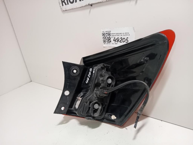 Fanale POST SX L90033255 Nissan Qashqai II 2014