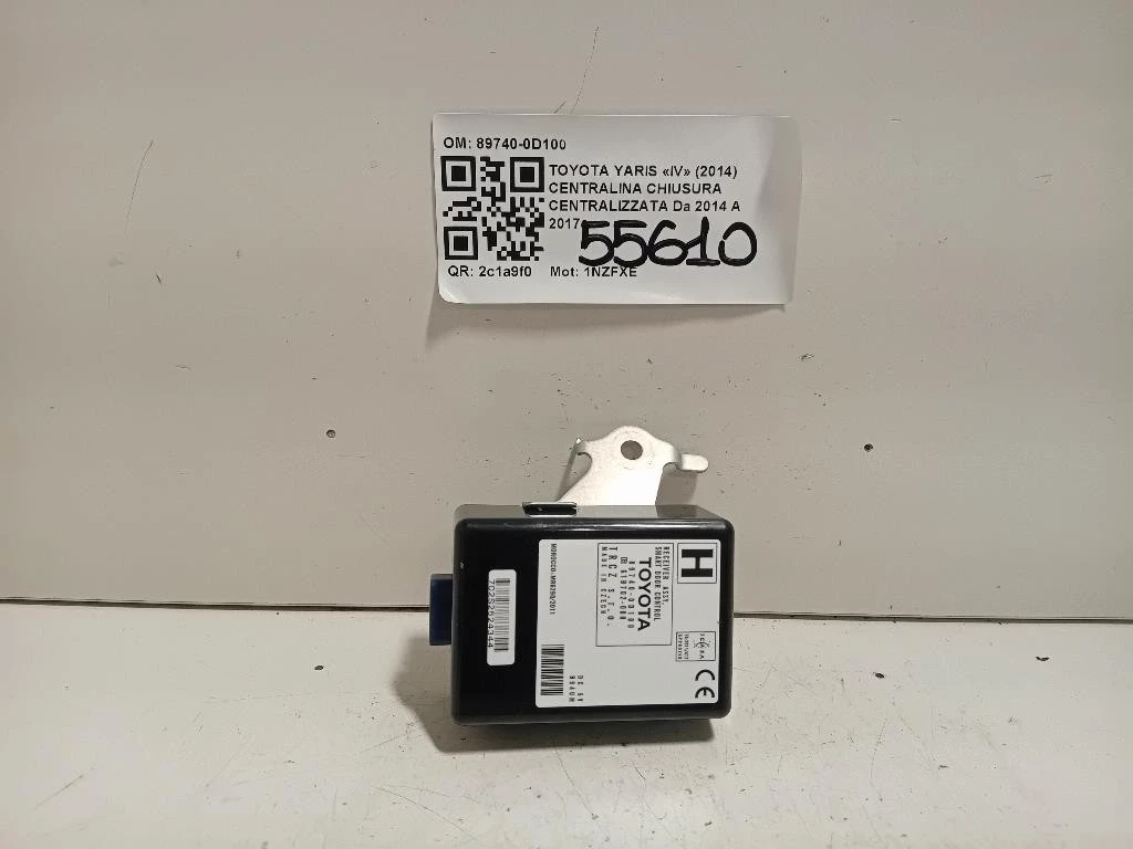 Centralina Chiusura Centralizzata 89740-0D100 Toyota Yaris IV 2014
