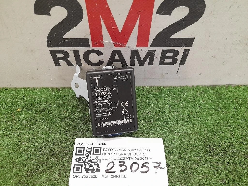 Centralina Chiusura Centralizzata 897400D280 Toyota Yaris IV 2017