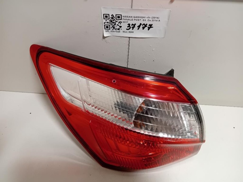 Fanale POST SX Nissan Qashqai II 2014