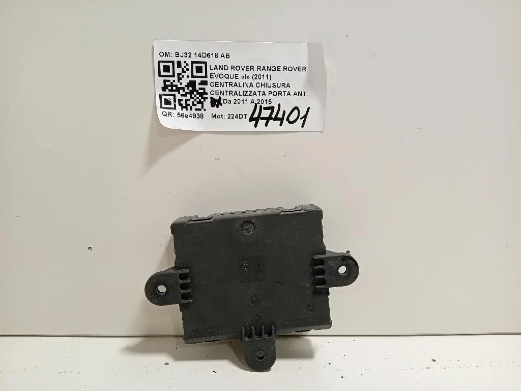 Centralina Chiusura Centralizzata Porta ANT DX BJ32 14D618 AB Land Rover Range Rover Evoque I 2011