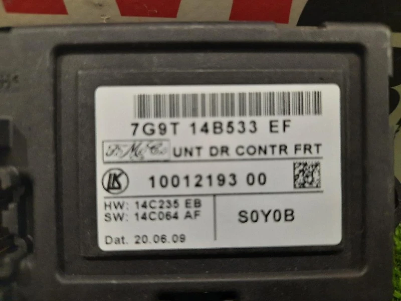 Centralina Chiusura Centralizzata Porta ANT SX 7G9T14B533EF Ford Mondeo IV 2007