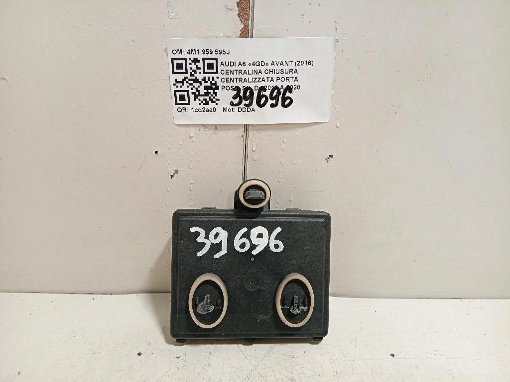 Centralina Chiusura Centralizzata Porta POST SX 4M1 959 595J Audi A6 4GD Avant 2016