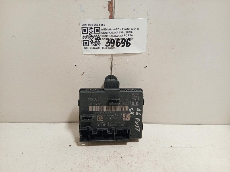 Centralina Chiusura Centralizzata Porta POST SX 4M1 959 595J Audi A6 4GD Avant 2016