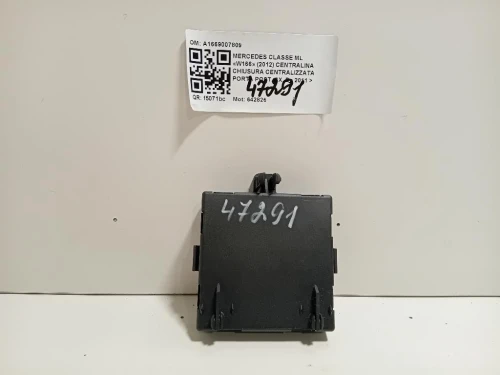 Centralina Chiusura Centralizzata Porta POST SX A1669007809 Mercedes Classe ML W166 2012