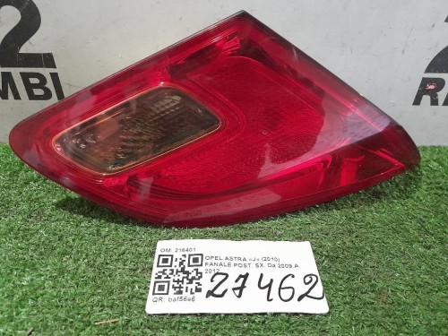Fanale POST SX 216401 Opel Astra J 2010