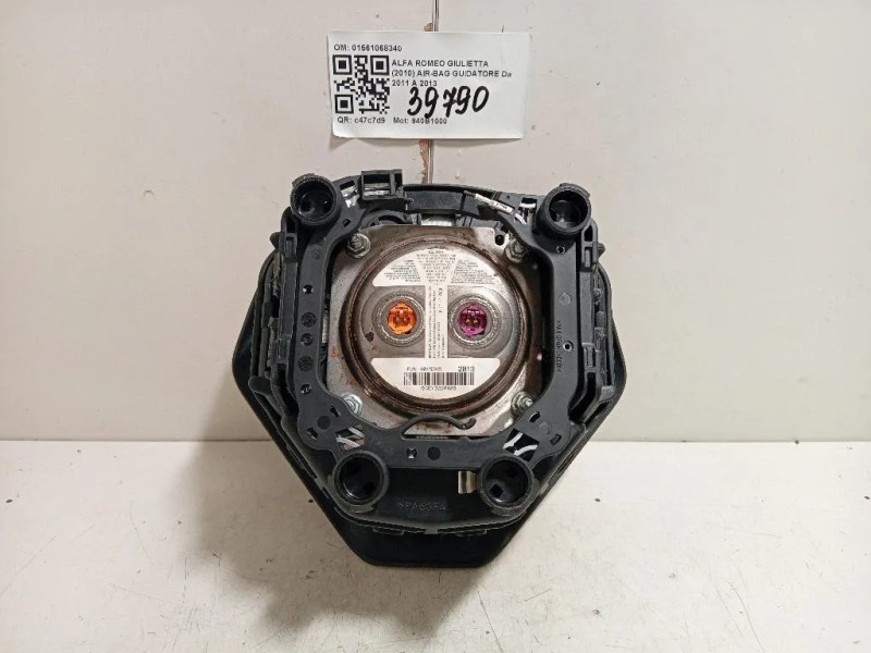 Air-bag Guidatore 01561068340 Alfa Romeo Giulietta 2010