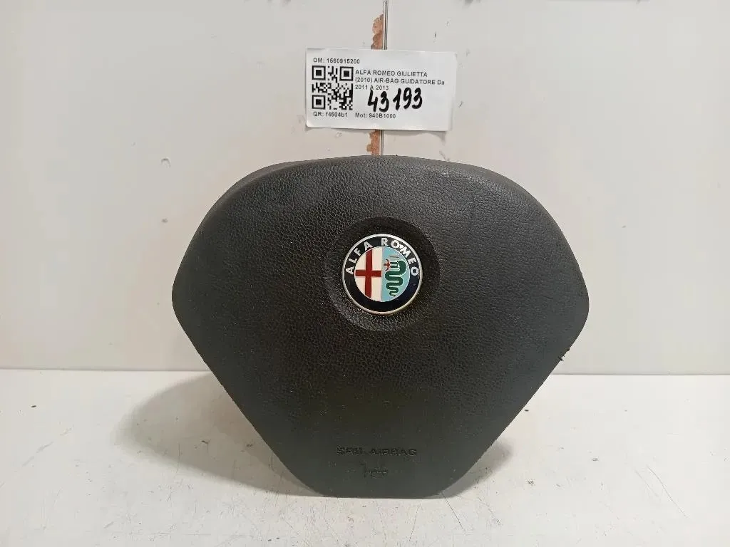 Air-bag Guidatore 1560915200 Alfa Romeo Giulietta 2010