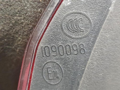 Fanale POST SX 1090098 Opel Astra J 2012