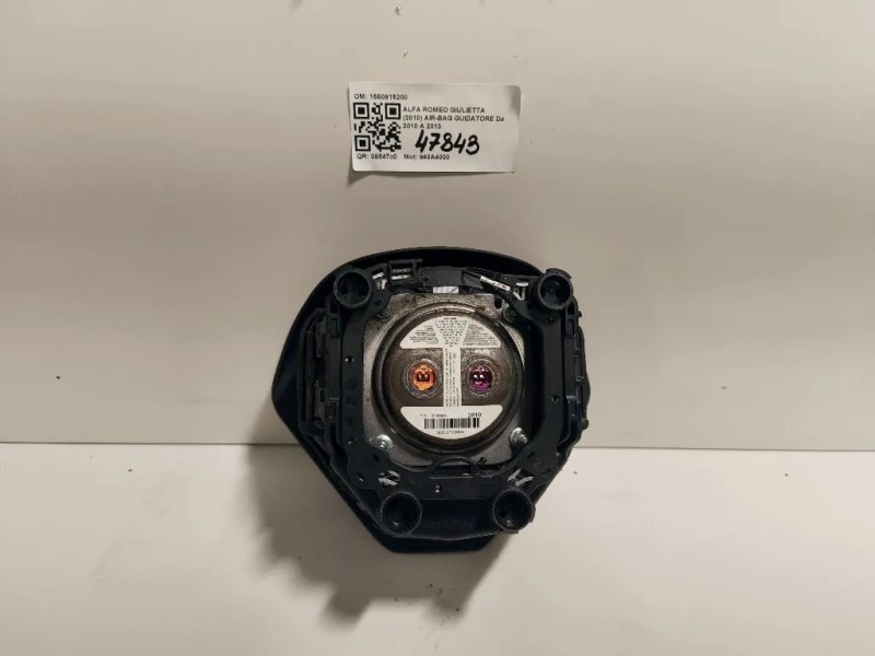 Air-bag Guidatore 156091200 Alfa Romeo Giulietta 2010