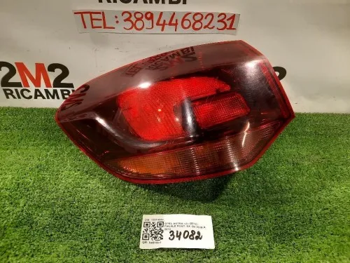 Fanale POST SX 13314052 Opel Astra J 2012