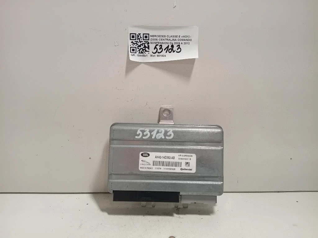 Centralina Comando Sospensioni AH42-14D392-AB Mercedes Classe E W212 2009