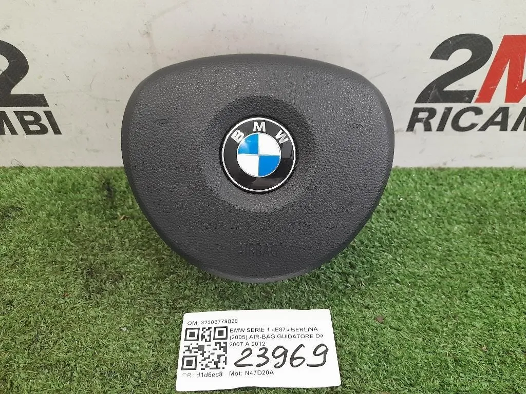 Air-bag Guidatore 33677051505 Bmw Serie 1 E87 Berlina 2005