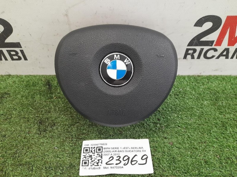 Air-bag Guidatore 33677051505 Bmw Serie 1 E87 Berlina 2005