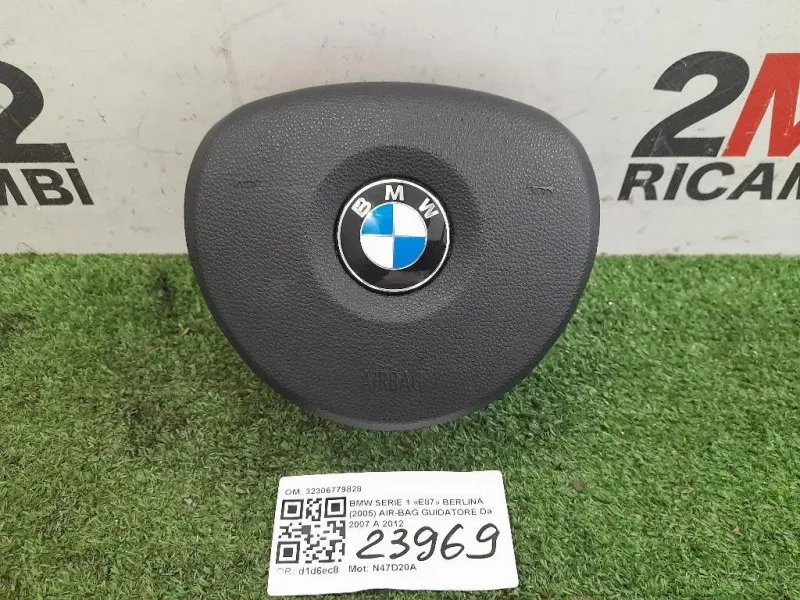 Air-bag Guidatore 33677051505 Bmw Serie 1 E87 Berlina 2005
