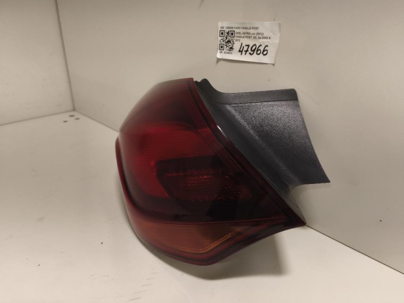 Fanale POST SX 1090098 FARO FANALE POST Opel Astra J 2012