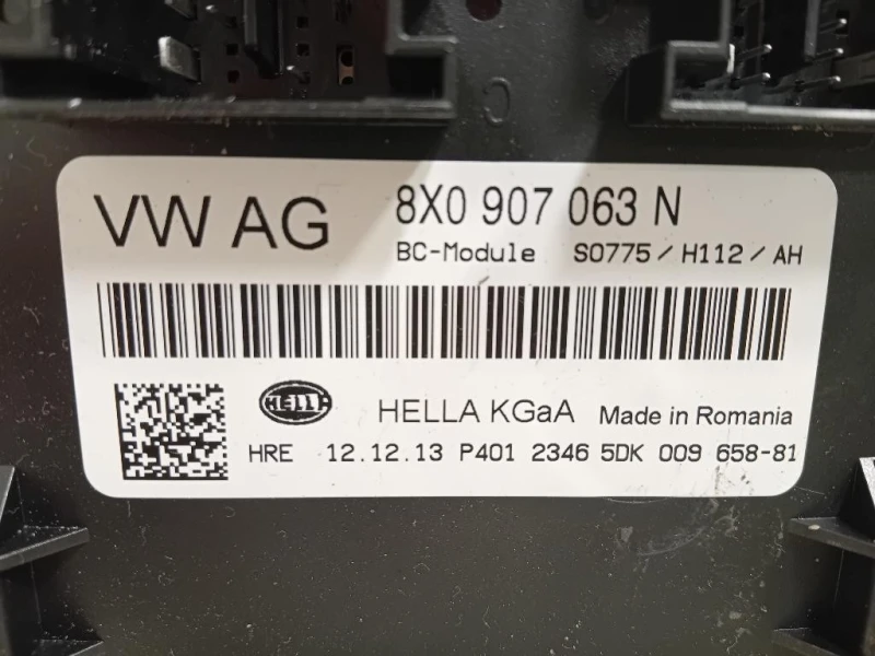 Centralina Comfort 8X0 907 063G Audi A1 8XA Sportback 2012