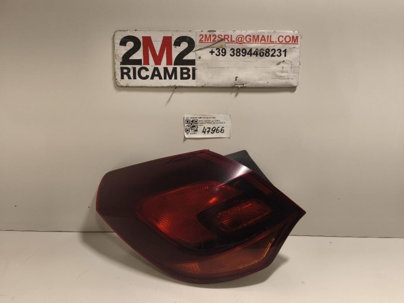 Fanale POST SX 1090098 FARO FANALE POST Opel Astra J 2012