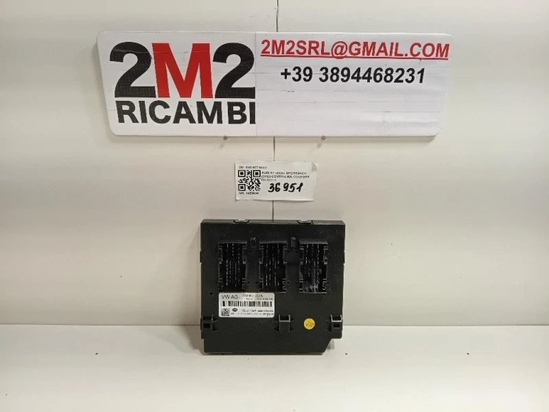 Centralina Comfort 8X0 907 063G Audi A1 8XA Sportback 2012