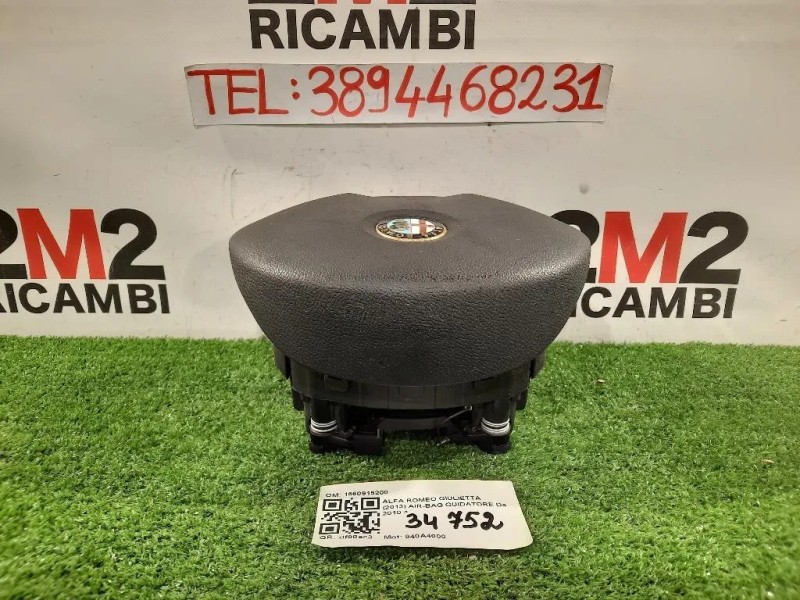 Air-bag Guidatore 1560915200 Alfa Romeo Giulietta 2013