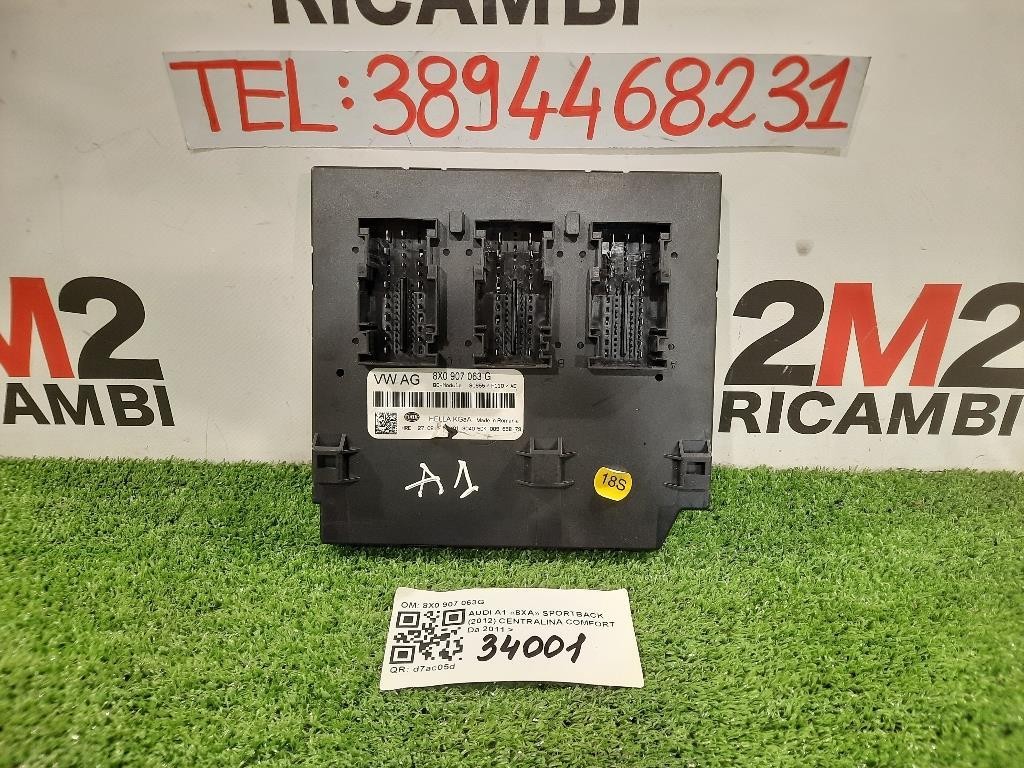 Centralina Comfort 8X0 907 063G Audi A1 8XA Sportback 2012