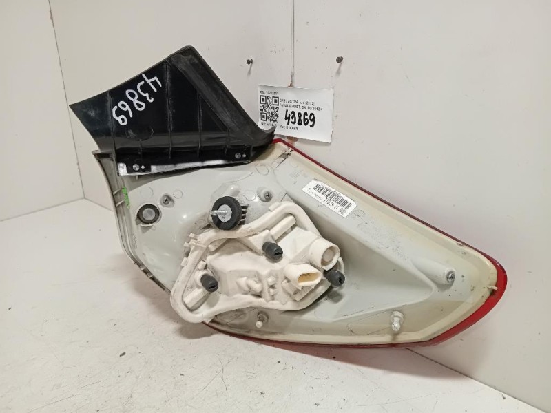 Fanale POST SX 13262011 Opel Astra J 2012