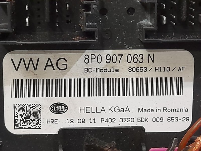 Centralina Comfort 8P0907063N Audi A3 8P1 2010