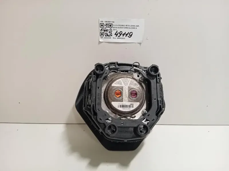 Air-bag Guidatore 1560891750 Alfa Romeo MITO 2008