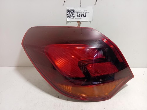 Fanale POST SX 13306459 Opel Astra J 2012