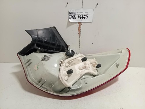 Fanale POST SX 13306459 Opel Astra J 2012