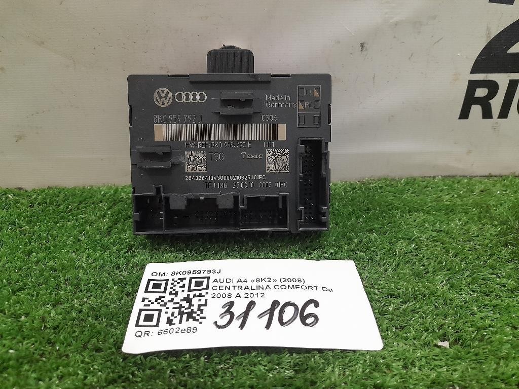 Centralina Comfort 8K0959793J Audi A4 8K2 2008