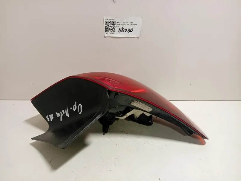 Fanale POST SX 1090098 Opel Astra J 2012