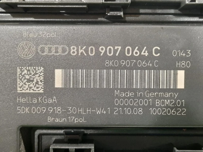 Centralina Comfort 8K0907064C Audi A4 8K2 2008