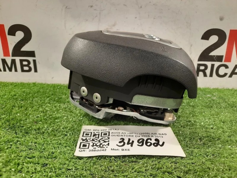 Air-bag Guidatore 8P0 880 201AJ Audi A3 8P1 2008