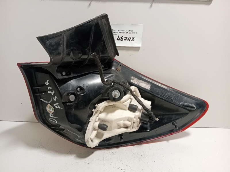 Fanale POST SX 1090098 FARO FANALE POST Opel Astra J 2012