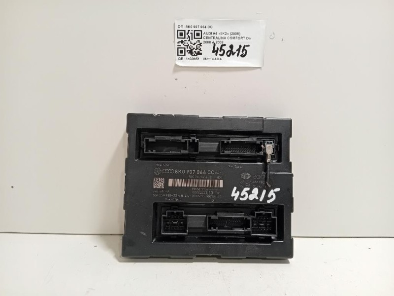 Centralina Comfort 8K0 907 064 CC Audi A4 8K2 2008