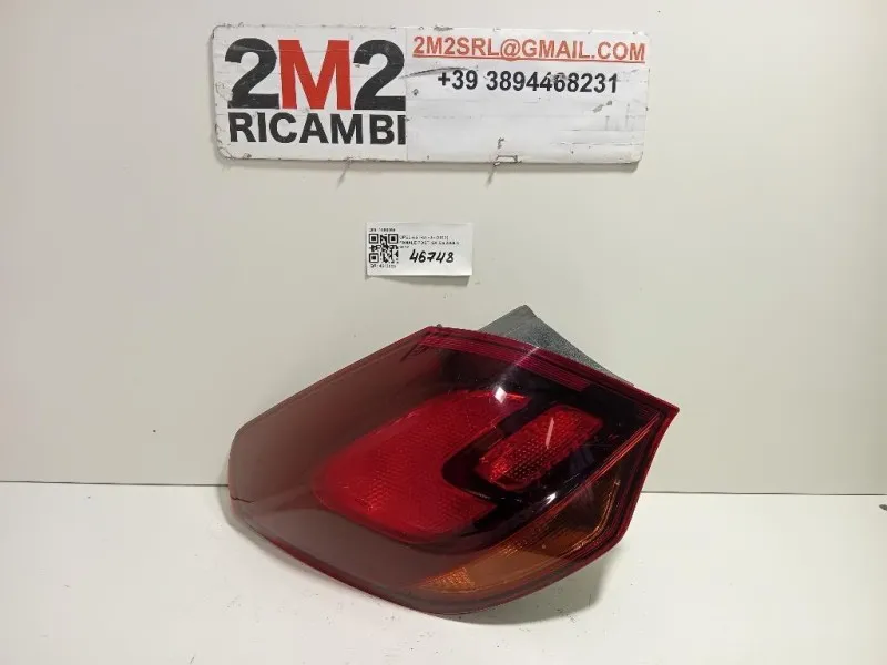 Fanale POST SX 1090098 FARO FANALE POST Opel Astra J 2012