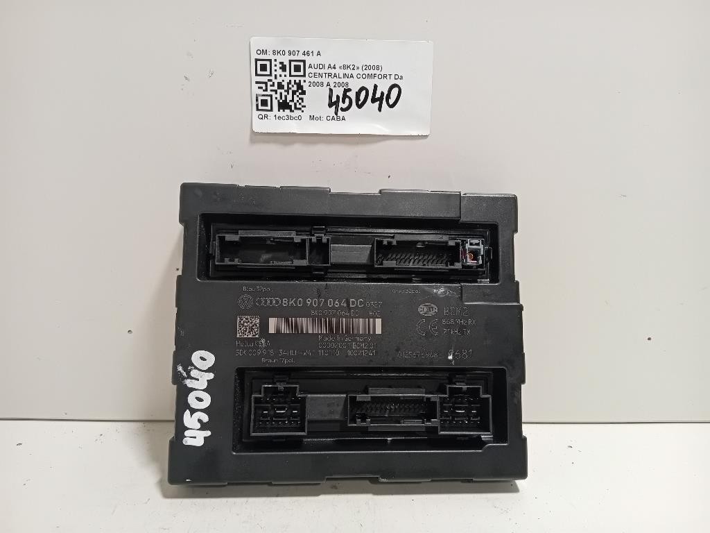 Centralina Comfort 8K0 907 461 A Audi A4 8K2 2008