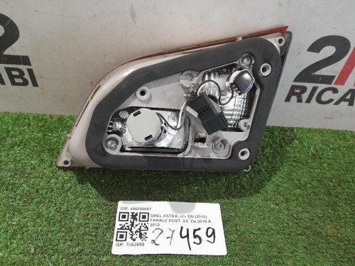 Fanale POST SX 495056087 Opel Astra J SW 2010
